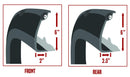 Fender Flares for 2019-21 Ram 1500 (Excluding Classic/Warlock Models) - Galaxy Auto CA