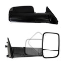 Towing Mirrors for 2010-18 Dodge Ram & 2019-23 Ram 1500 Classic/Warlock