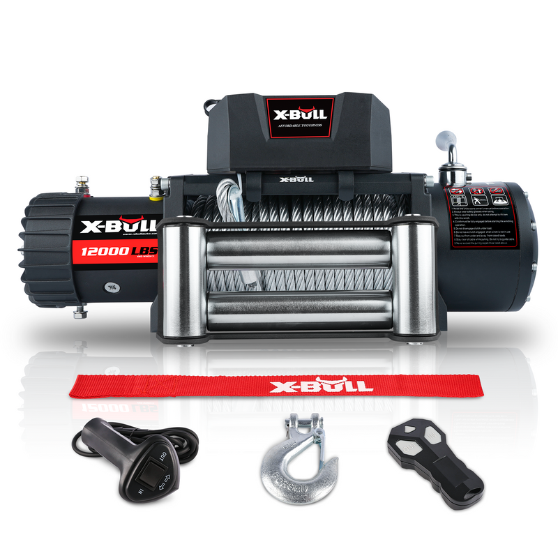 X-BULL 10000LBS/12000LBS Electric Winch