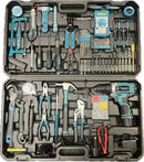 160 PCS Professional Tool Kit with 12V Cordless Drill