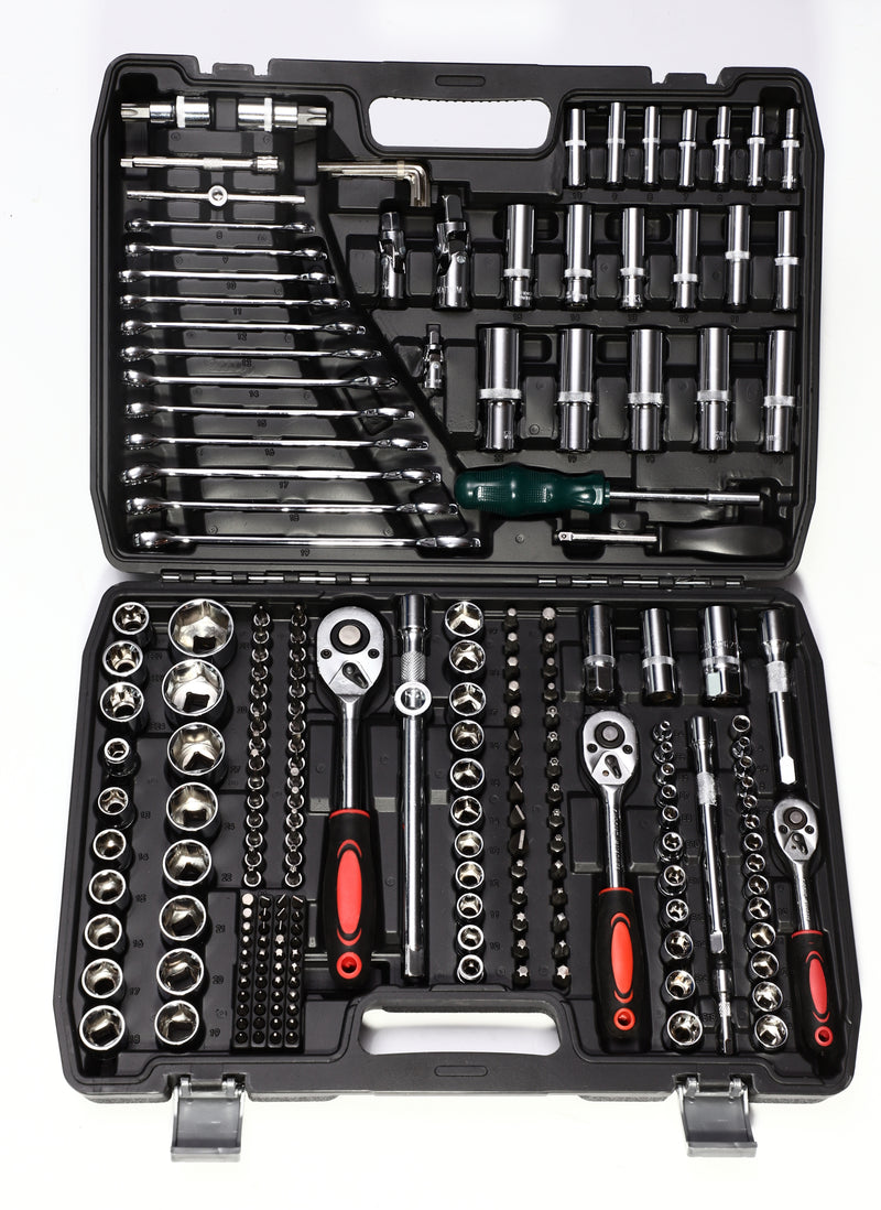 216 PCS Chrome Vanadium Socket Tool Kit
