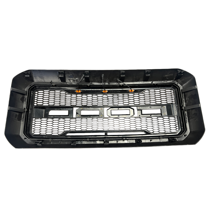Honeycomb Mesh Grille for 2011-16 Ford F250/F350 (Matte Black)