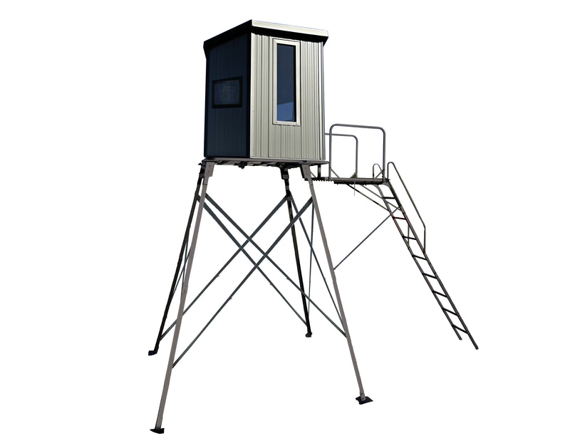 Elevated Hunting Blind - Built for Hunting,Ice Fishing,Wildlife Observation,3.0 Meters