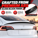 Gloss Black ABS Spoiler  For 2018-2023 Tesla Model 3