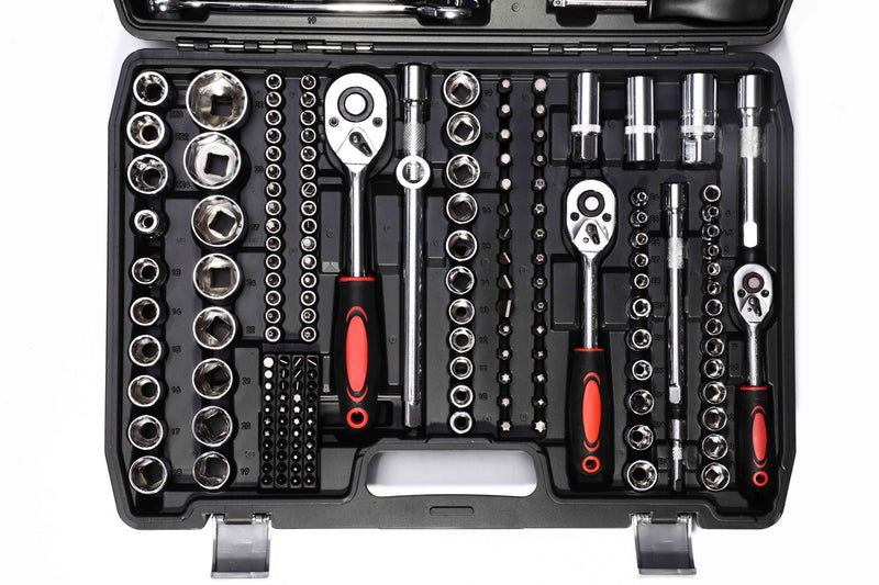 216 PCS Chrome Vanadium Socket Tool Kit