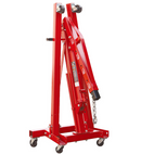2-Ton Hydraulic Engine Hoist – Heavy-Duty Folding Shop Crane with Wheels