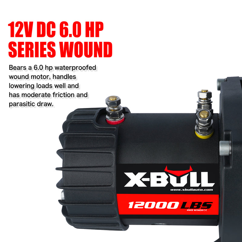 X-BULL 10000LBS/12000LBS Electric Winch