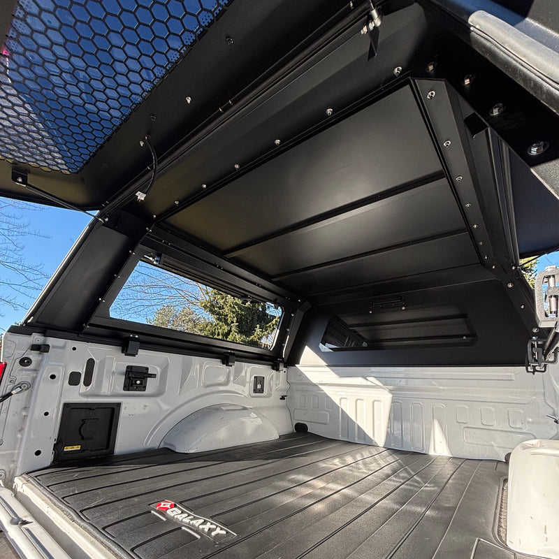 Stainless Steel Smart Canopy For 2015-25 Ford F150 6.5' Bed