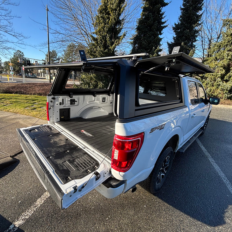 Stainless Steel Smart Canopy For 2015-25 Ford F150 6.5' Bed