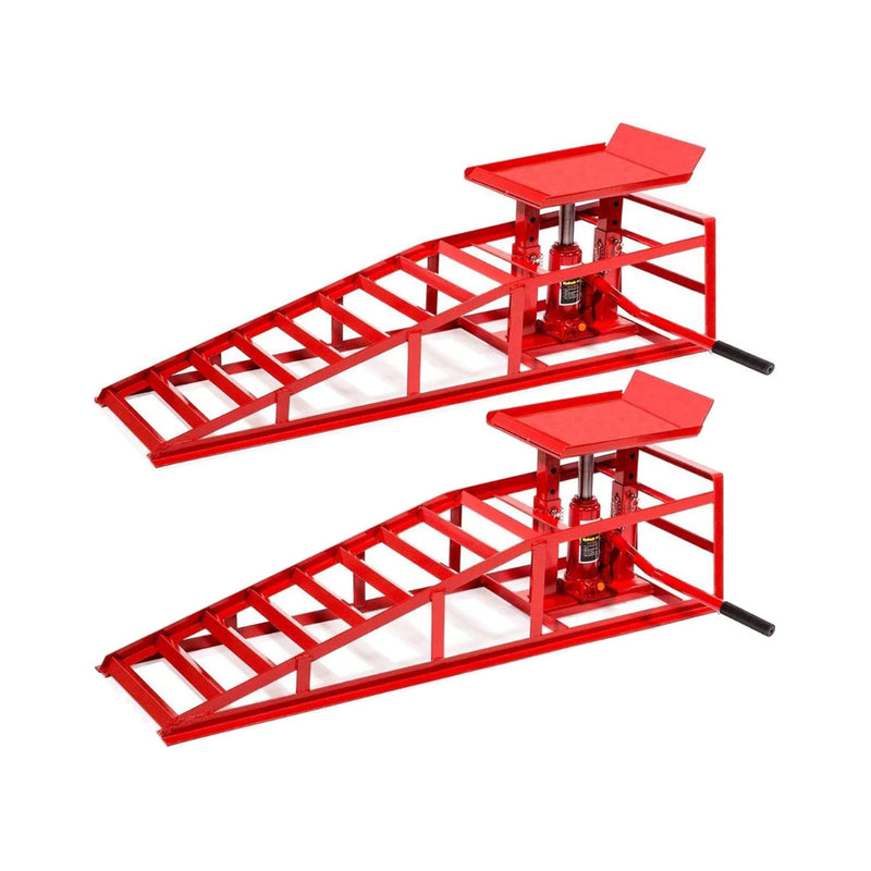 2 Pack Hydraulic Car Ramps