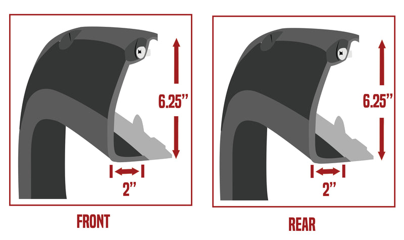 Fender Flares For 1999-2007 Ford F250/F350