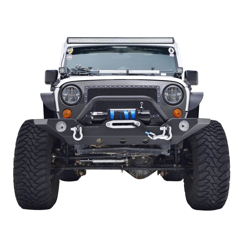 Front Bumper for 2007-24 Jeep Wrangler & Gladiator