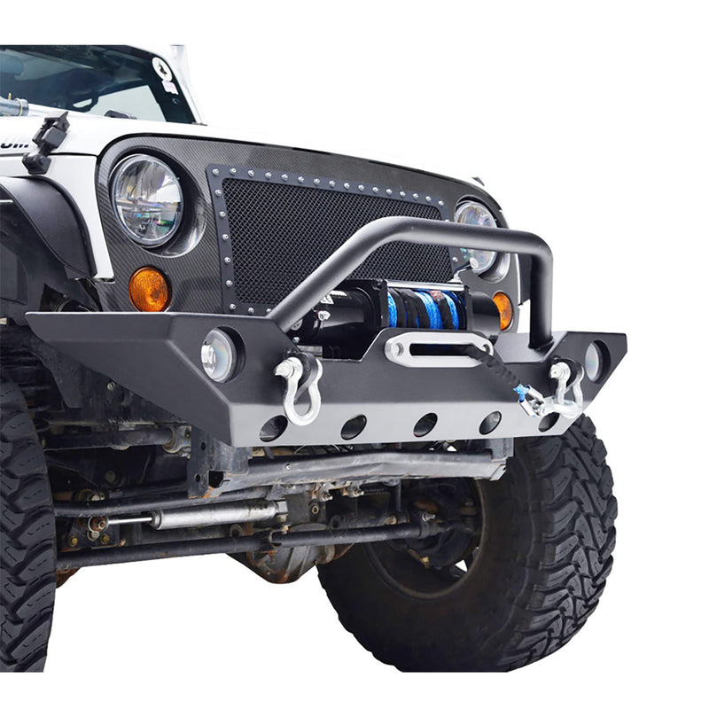 Front Bumper for 2007-24 Jeep Wrangler & Gladiator