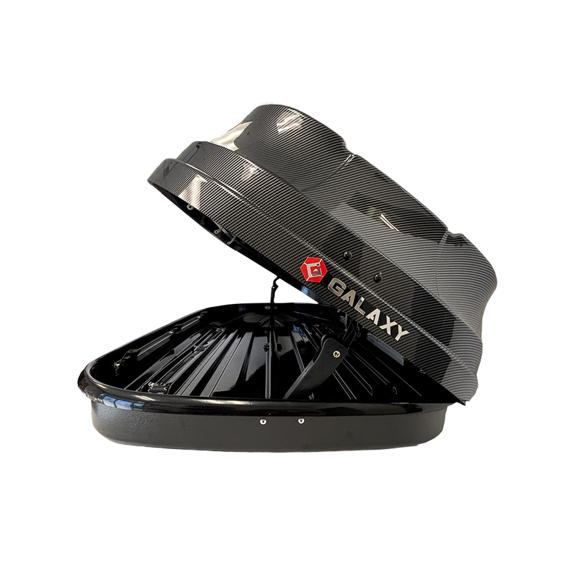 Roof Top Cargo Box with Carbon Fiber Finish – Dual Side Open & Lockable (Model CM0002/7)