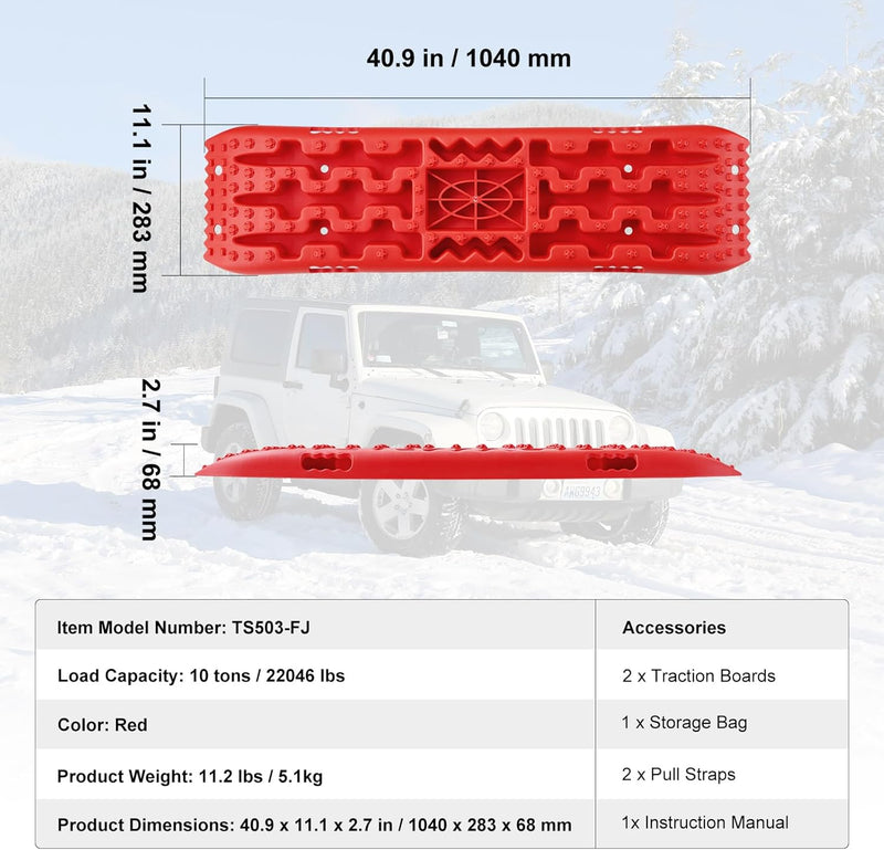 Recovery Traction Boards for Off-Road