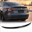 Gloss Black ABS Spoiler  For 2018-2023 Tesla Model 3