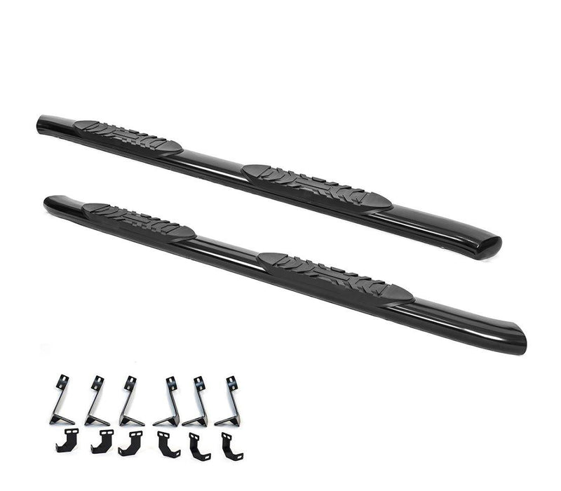 5" Oval Curved for 2019-24 Dodge Ram 1500 Quad Cab (Excluding Classic/Warlock Models)