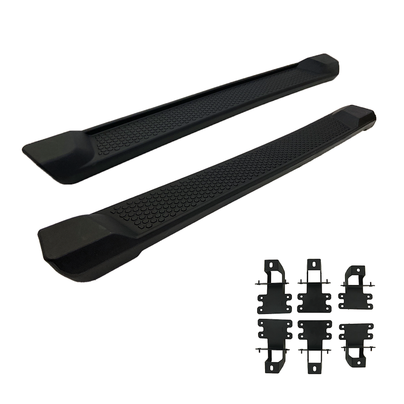 6" Flat Running Boards for 2019-20 Jeep Wrangler JL (4-Door Only) - Galaxy Auto CA