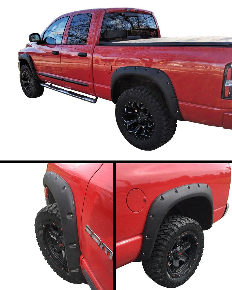 Fender Flares for 2002-08 Dodge Ram 1500 & 2003-09 Dodge Ram 2500/3500 - Galaxy Auto CA