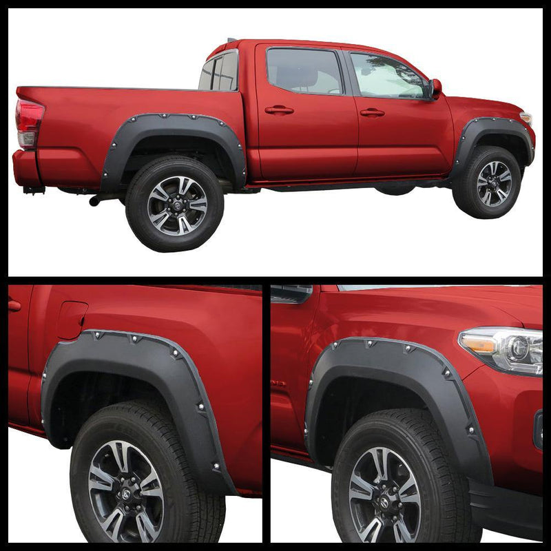 Fender Flares for 2016-20 Toyota Tacoma - Galaxy Auto CA