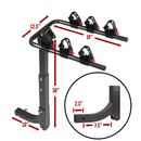 Swing Away Hitch Mount Bike Rack - Fits 2" Receivers Only