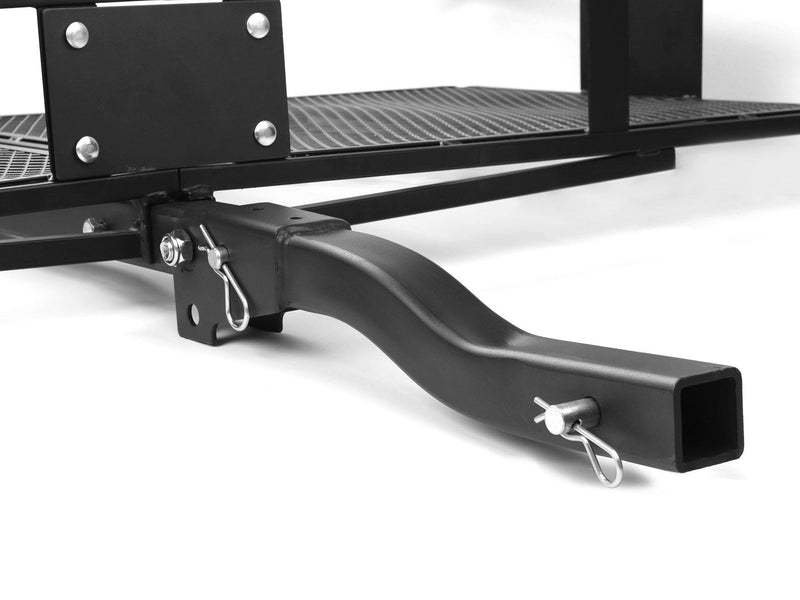 Steel Cargo Carrier | 60" x 24" | Fits All 2" Hitch Receivers - Galaxy Auto CA