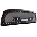 Black Stainless Steel Wire Mesh Grille for 2009-12 Dodge Ram 1500 - Galaxy Auto CA