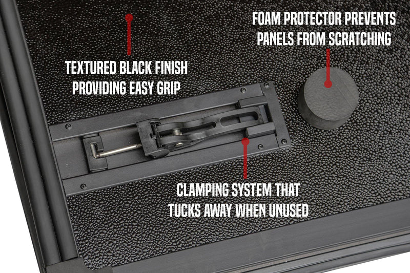 Hard Tri-Fold 2004-14 Ford F150 6.5' Bed - Galaxy Auto CA