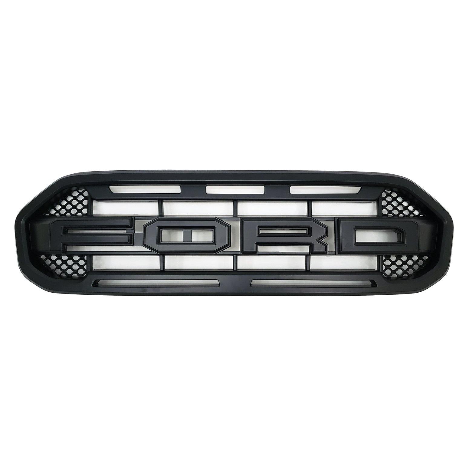 Ford Ranger Raptor Redr Grill Raptor Style Grille for 2019-23 Ford Ranger (Matte Black)