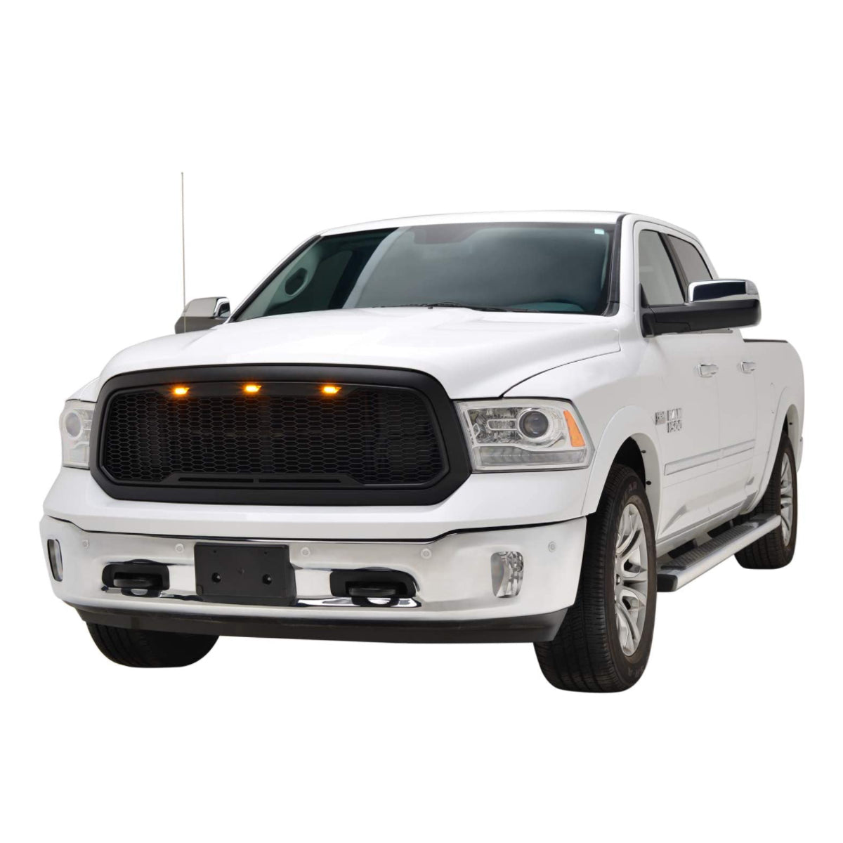 Honeycomb Mesh Grille for 2013-18 Dodge Ram 1500 & 2019-24 Ram