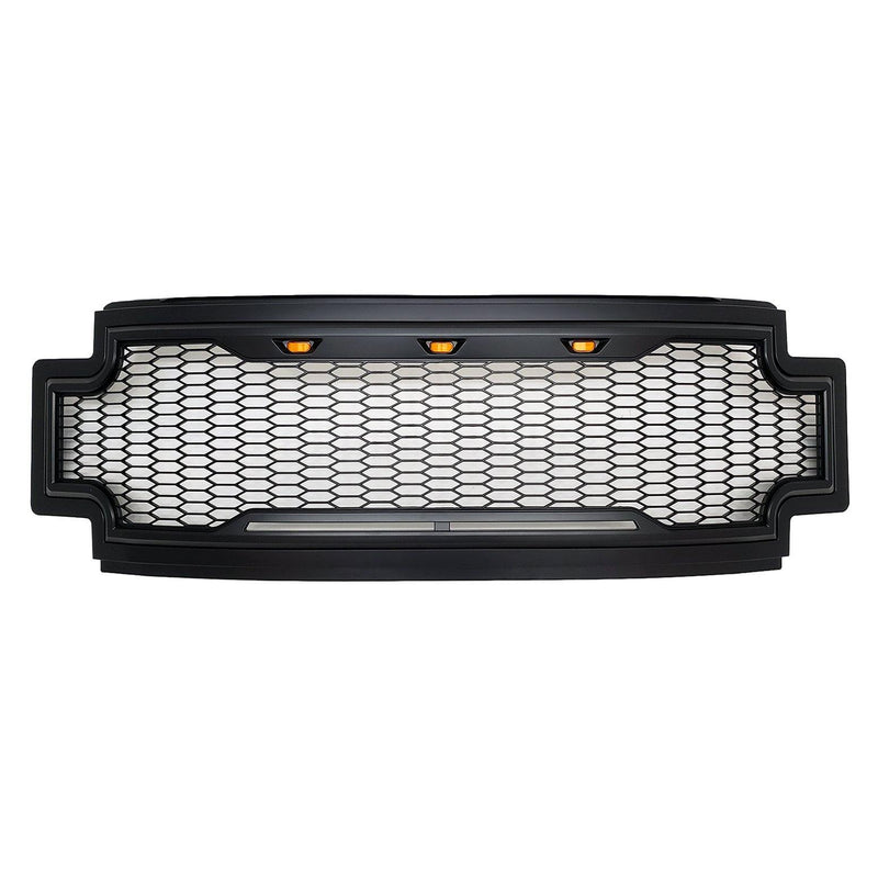 Honeycomb Mesh Grille for 2017-19 Ford F250/F350 (Matte Black)