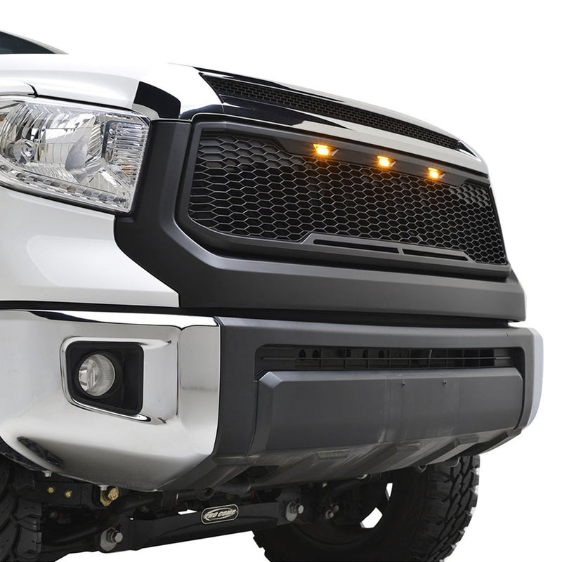 Honeycomb Mesh Grille for 2014-21 Toyota Tundra (Matte Black)