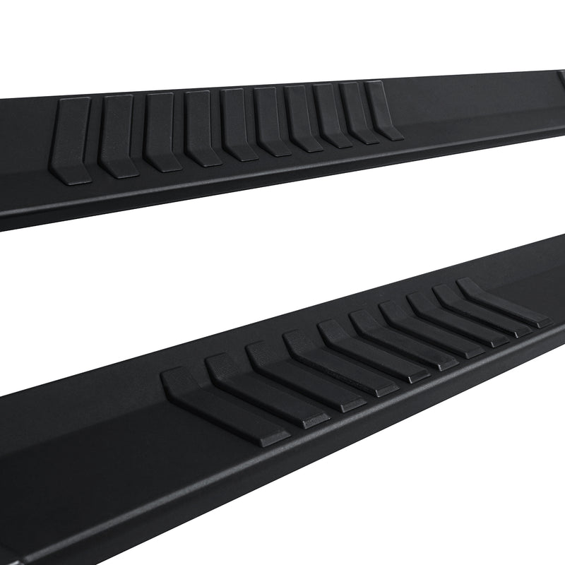 6" Flat Running Boards for 2009-18 Dodge Ram 1500 & 2010-24 Ram 2500/3500 Crew Cab