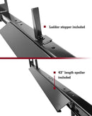 Roof Ladder Rack for Vans Without Rain Gutters - Galaxy Auto CA