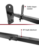 Roof Ladder Rack for Vans with Rain Gutters - Galaxy Auto CA