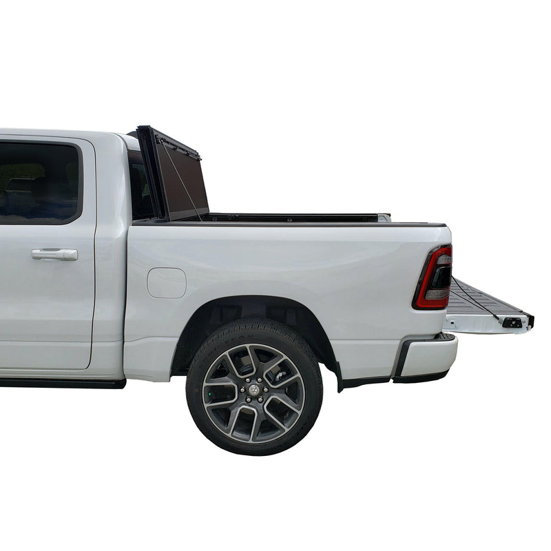 Low Profile Hard Tri-Fold for 2019-21 Ram 1500 5.7' Bed (Excluding Classic/Warlock Models) - Galaxy Auto CA