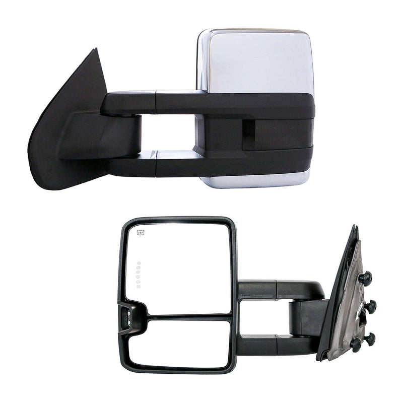 Towing Mirrors for 2007-13 Chevy Silverado/GMC Sierra