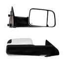 Towing Mirrors for 2010-18 Dodge Ram & 2019-23 Ram 1500 Classic/Warlock