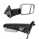 Towing Mirrors for 2010-18 Dodge Ram & 2019-23 Ram 1500 Classic/Warlock